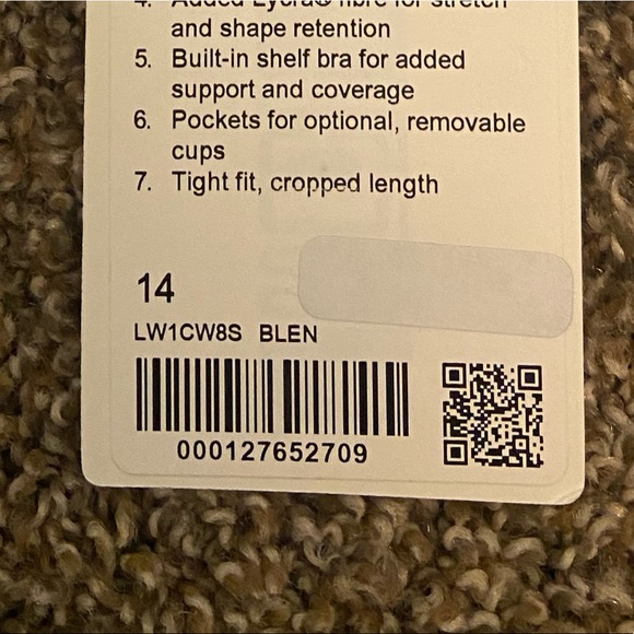 NWT Blue Linen Lululemon Align Tank - Picture 10 of 10